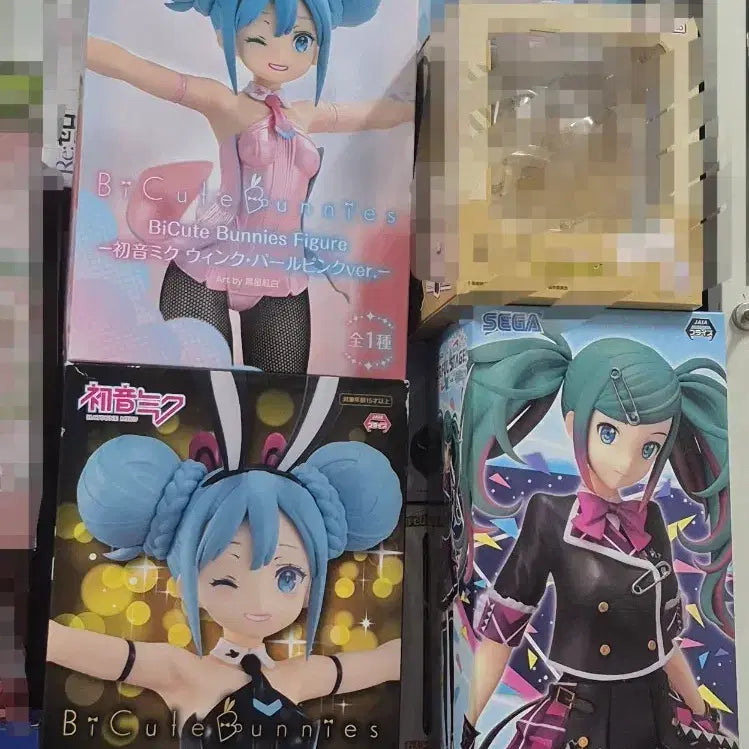 [BUNJANG] Hatsune Miku FuRyu BiCute Bunnies &amp; Sega Project Sekai SPM Figure / 할인중)하츠네 미쿠 후류 비큐트 버니스 세가 프로제카 SPM 피규어