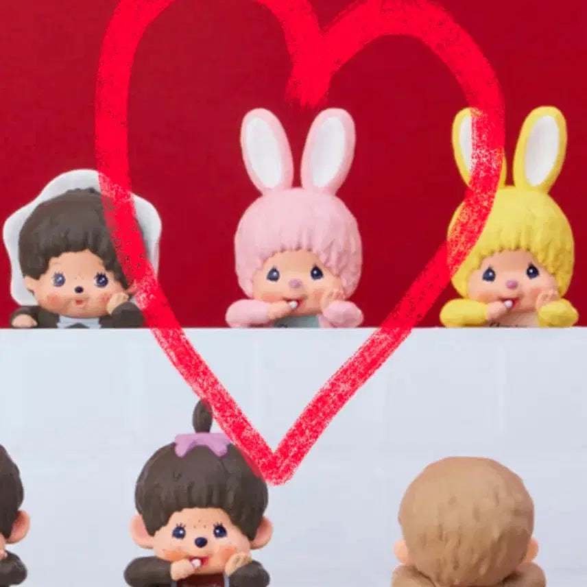 [BUNJANG] Monchhichi Chimu-tan Pink Rabbit Sealed / 몬치치 히퍼 핑크 치무탄 미개봉