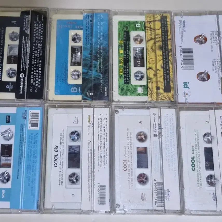 [BUNJANG] Cool 1-8th Album Cassette Tape Set / 쿨 1-8집 (카세트테이프)