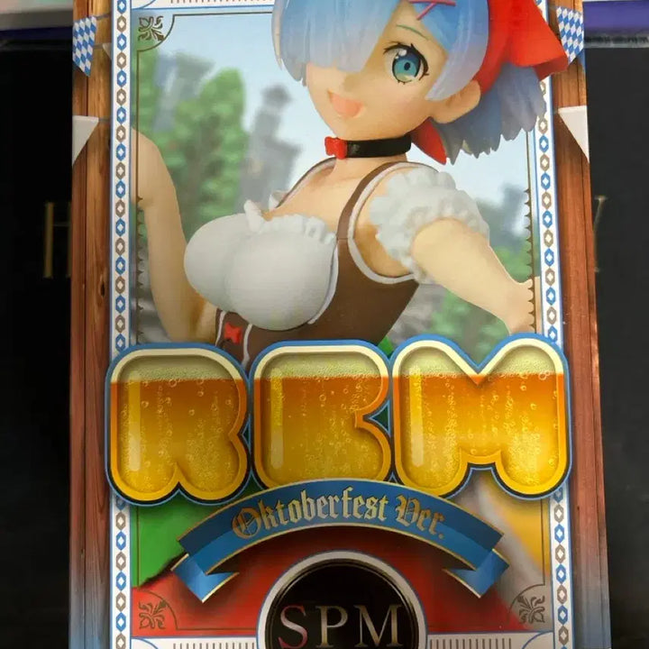 [BUNJANG] SEGA Re:Zero Rem Oktoberfest Version Figure (Sealed) / [미개봉] 세가 Re: 제로 리제로 렘 피규어 옥토버페스트 버전
