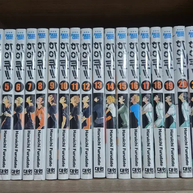 [BUNJANG] Haikyu!! Complete Set Volumes 01-45 / 하이큐!! 01-45권  전권 세트 판매합니다