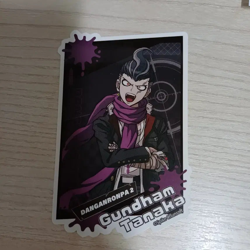 [BUNJANG] Danganronpa Tanaka Gandamu Sticker / 단간론파 타나카(다나카) 간다무 스티커