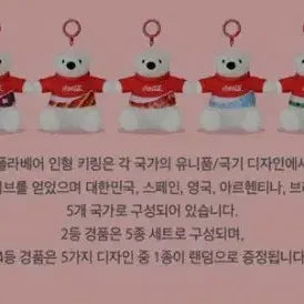 [BUNJANG] Coca-Cola Polar Bear Keychain (New) / 새상품 코카콜라 폴라베어 키링