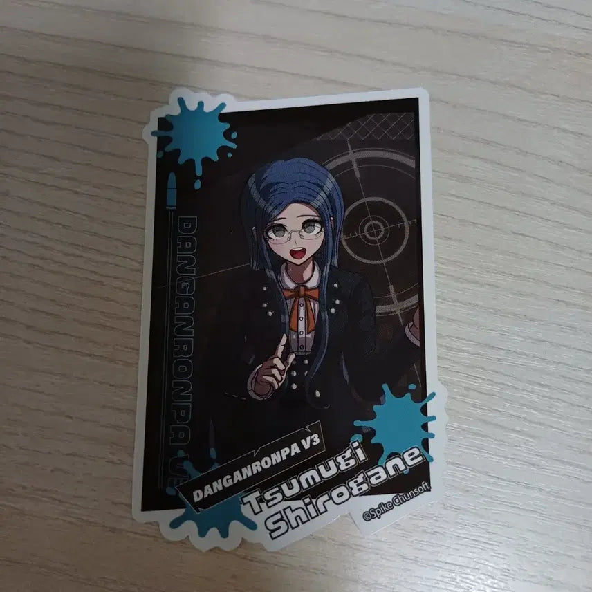 [BUNJANG] Danganronpa Tsumugi Shirogane Sticker / 단간론파 시로가네 츠무기 스티커
