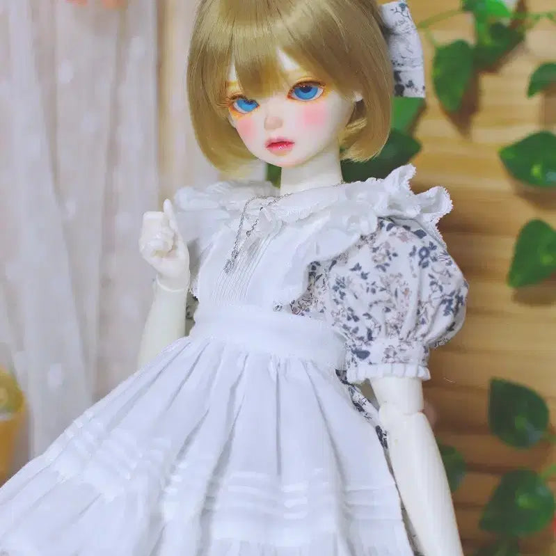 [BUNJANG] Arpej MSD Mary &amp; Dry Flower Dress Set / 아르페지 MSD 메리 앤 드라이플라워 판매 (bjd, 구체관절인형)