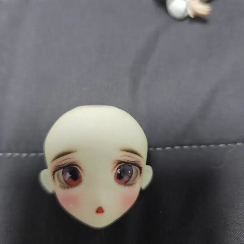 [BUNJANG] Little Jellybean Head (Makeup &amp; Eyes Included) / 오비츠 바디 호환 헤드 리틀 젤리빈(메이크업o 안구o)