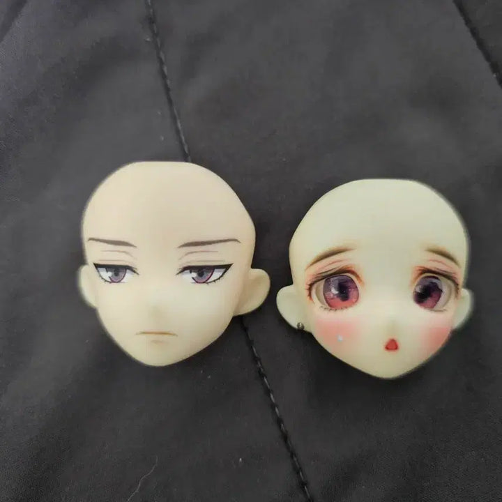 [BUNJANG] Little Jellybean Head (Makeup &amp; Eyes Included) / 오비츠 바디 호환 헤드 리틀 젤리빈(메이크업o 안구o)
