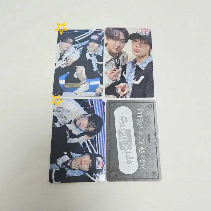 [BUNJANG] Stray Kids DOMINATE Photocard Changbin I.N Bundle Set / 원가이하 시세이하 일괄/ 스트레이키즈 도미네이트 시즈오카 스타디움 포춘카드 유닛포카 창빈 아이엔 꿀빵즈 만엔 특전 엠디 굿즈 dominate japan fortune card