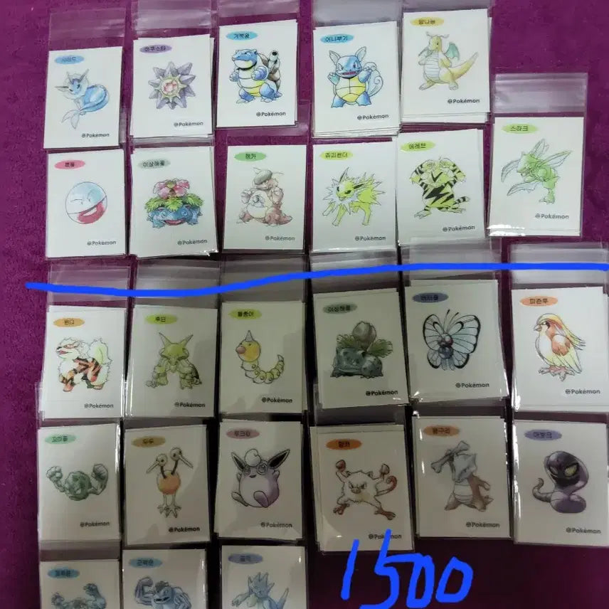 [BUNJANG] Pokemon 30th Anniversary Stickers / 포켓몬 띠부씰 30주년 신상  판매