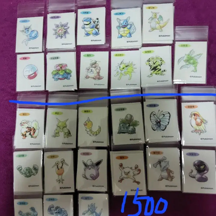 [BUNJANG] Pokemon 30th Anniversary Stickers / 포켓몬 띠부씰 30주년 신상  판매