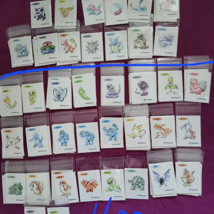 [BUNJANG] Pokemon 30th Anniversary Stickers / 포켓몬 띠부씰 30주년 신상  판매