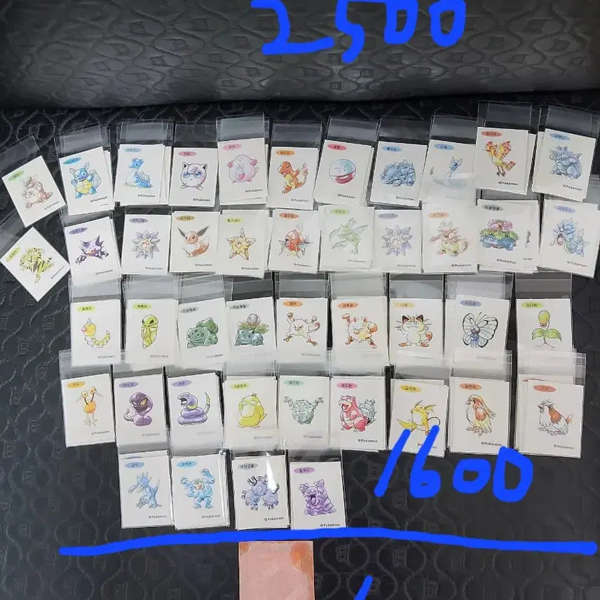 [BUNJANG] Pokemon 30th Anniversary Stickers / 포켓몬 띠부씰 30주년 신상  판매