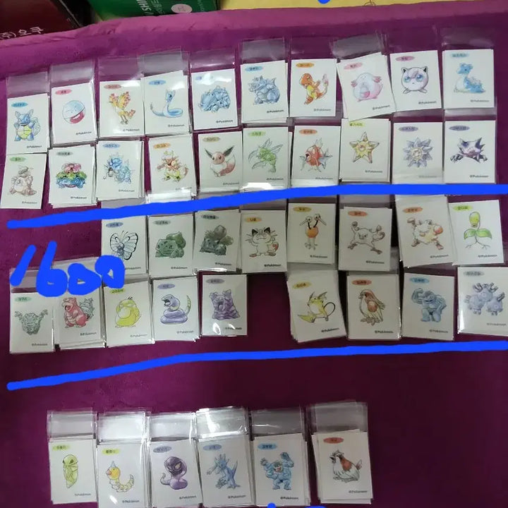 [BUNJANG] Pokemon 30th Anniversary Stickers / 포켓몬 띠부씰 30주년 신상  판매