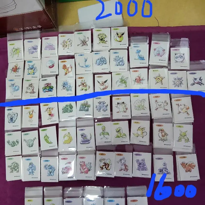 [BUNJANG] Pokemon 30th Anniversary Stickers / 포켓몬 띠부씰 30주년 신상  판매