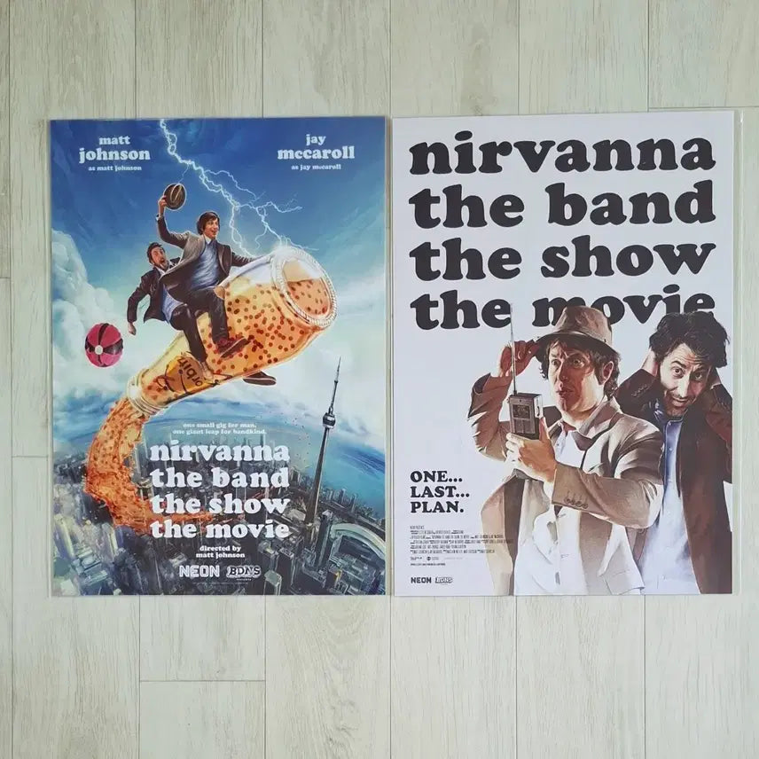[BUNJANG] Nirvana 2-Poster Bundle Set (Week 1 + Week 2) / (2종일괄) 너바나 포스터 2종 일괄판매 (1주차+2주차)