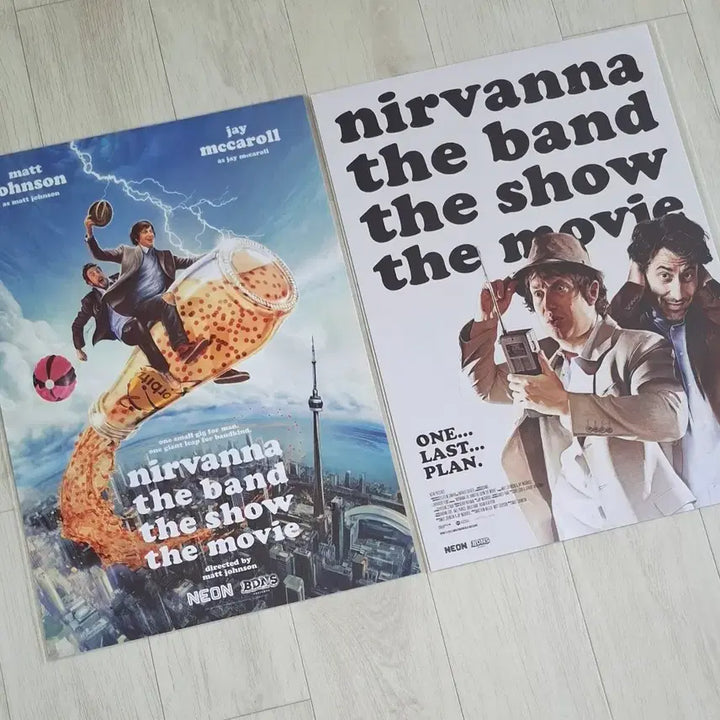 [BUNJANG] Nirvana 2-Poster Bundle Set (Week 1 + Week 2) / (2종일괄) 너바나 포스터 2종 일괄판매 (1주차+2주차)
