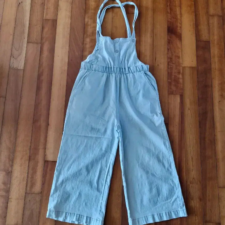 [BUNJANG] DILODILO Junior Wide Overalls Bib Pants / 주니어 160일로딜로  와이드 오버롤 멜빵 바지