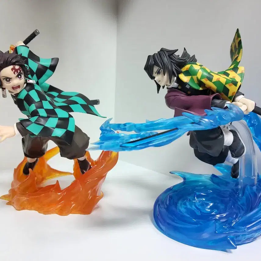 [BUNJANG] Mugen Sei Demon Slayer: Kimetsu no Yaiba Tanjiro &amp; Giyu 2-Figure Set / 무한성 세가 귀멸의 칼날 피규어 탄지로 기유 2종 세트