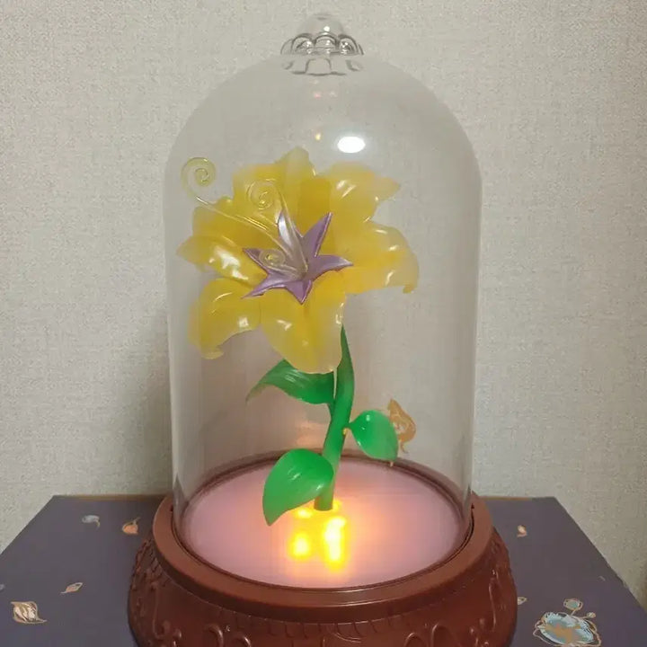 [BUNJANG] Disney Tangled Rapunzel Ichiban Kuji Last One Award Magic Flower Light Mood Lamp / 디즈니 라푼젤 제일복권 이치방쿠지 라스트원상 마법의꽃 라이트 무드등