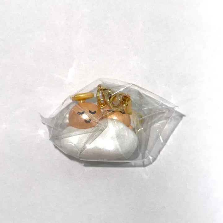 [BUNJANG] Tamagotchi Tenshitchi Trading Mascot Futakotenshi Strap Keychain (Sealed) / [미개봉]다마고치 텐시치 트레이딩 마스코트 후타코텐시 스트랩 키링