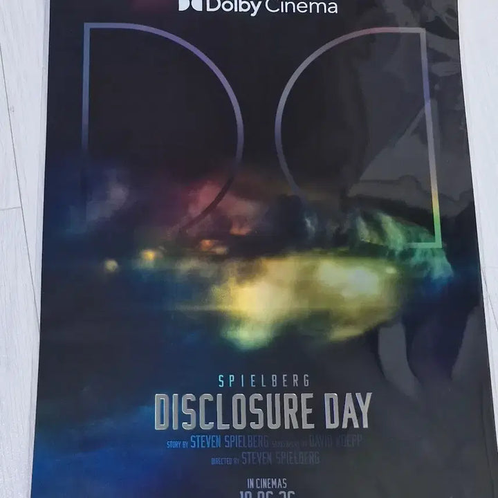 [BUNJANG] Disclosure Day Dolby Cinema Poster / [디스클로저 데이] 돌비 포스터
