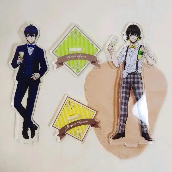 [BUNJANG] Blue Lock Isagi Bachira Acrylic Stand Bundle Set / 블루록 이사기 바치라 아크릴 스탠드 일괄