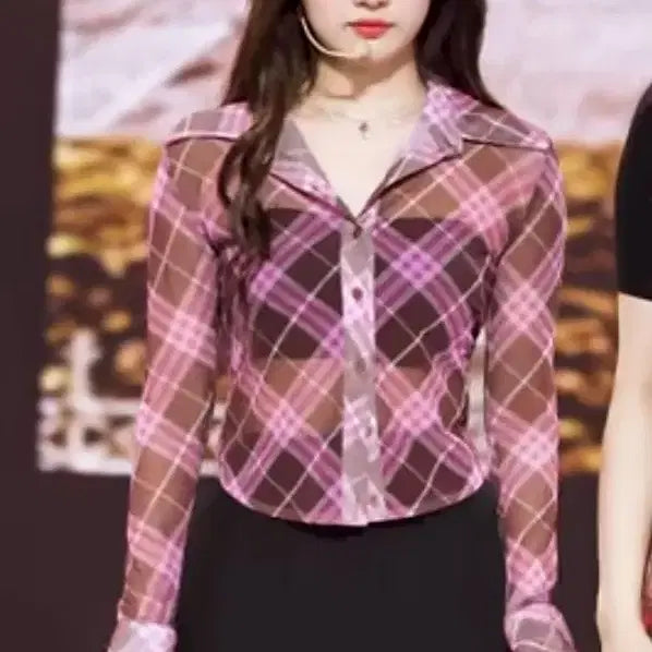 [BUNJANG] Espa Ningning Worn Blouse / 에스파 닝닝 착용 블라우스