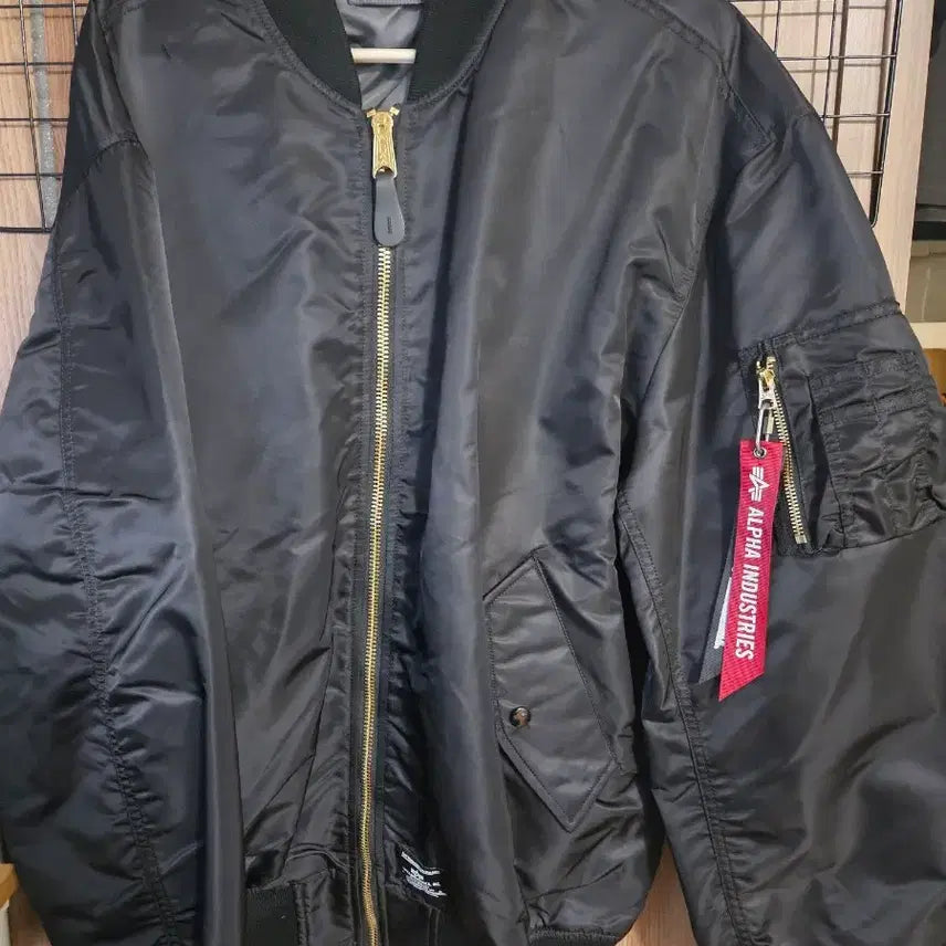 [BUNJANG] Alpha Industries L-2B Flight Jacket Black L / 알파인더스트리 L-2B 블랙 L