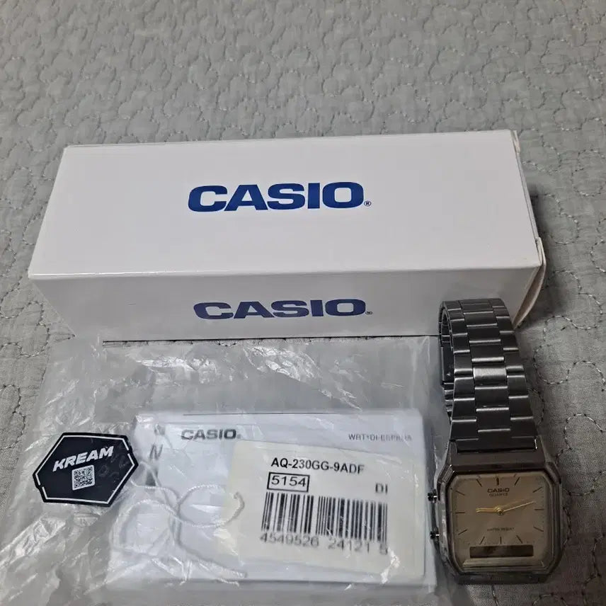 [BUNJANG] Casio AQ-230GG-9ADF Watch / (새상품) 카시오 AQ-230GG-9ADF