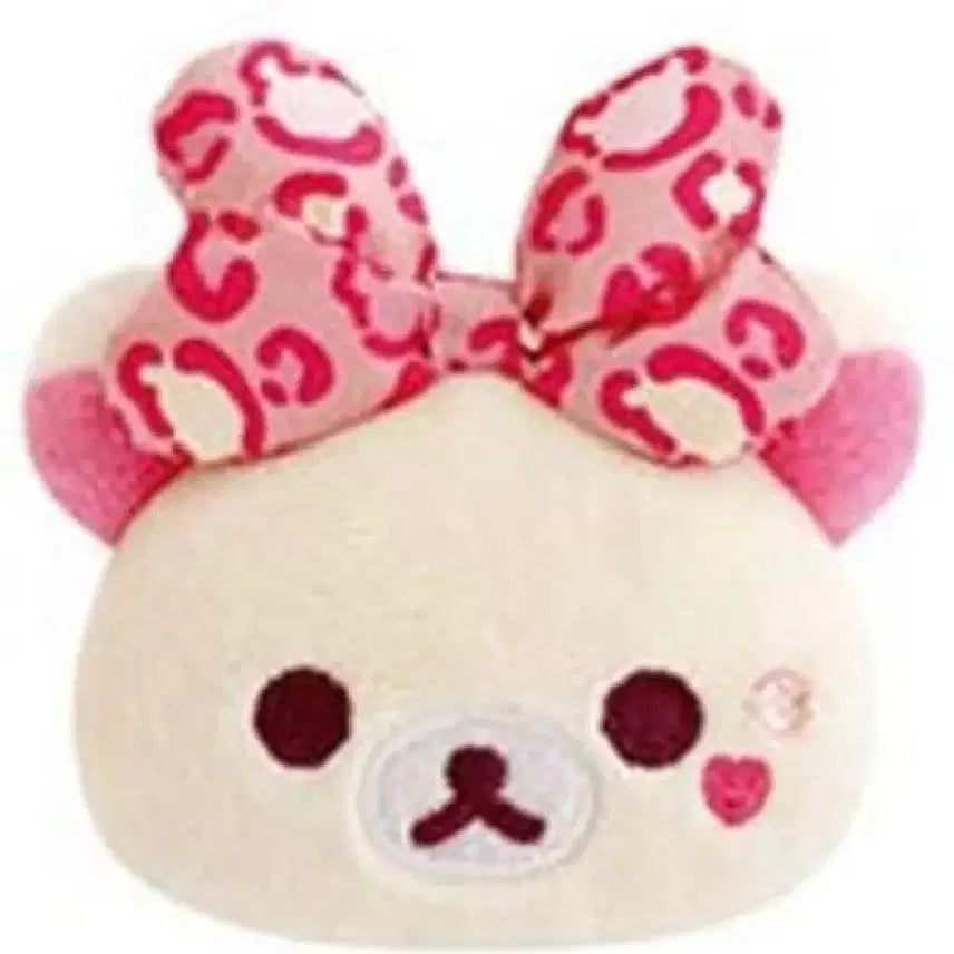 [BUNJANG] San-X Rilakkuma Plush Random Badge Pink Leopard / 코리락쿠마 인형 랜덤 뱃지 핑크호피