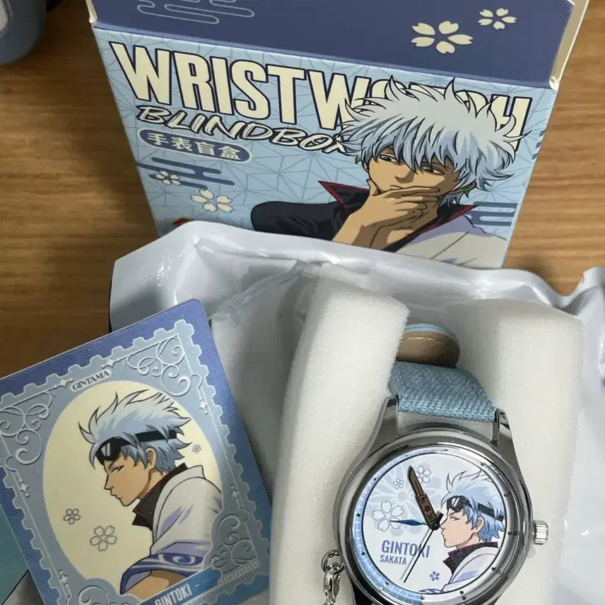 [BUNJANG] Gintama Gintoki Strawberry Milk Watch / 은혼 시계 긴토키 딸기우유 굿즈