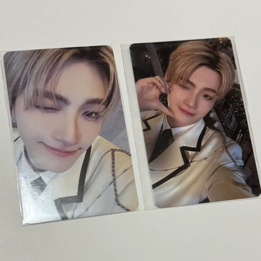 [BUNJANG] TWS Jihoon Play Hard Soundwave / Weverse Lucky Draw Set Photocard / 투어스 지훈 플레이하드 사웨 / 위버스 럭드 세트