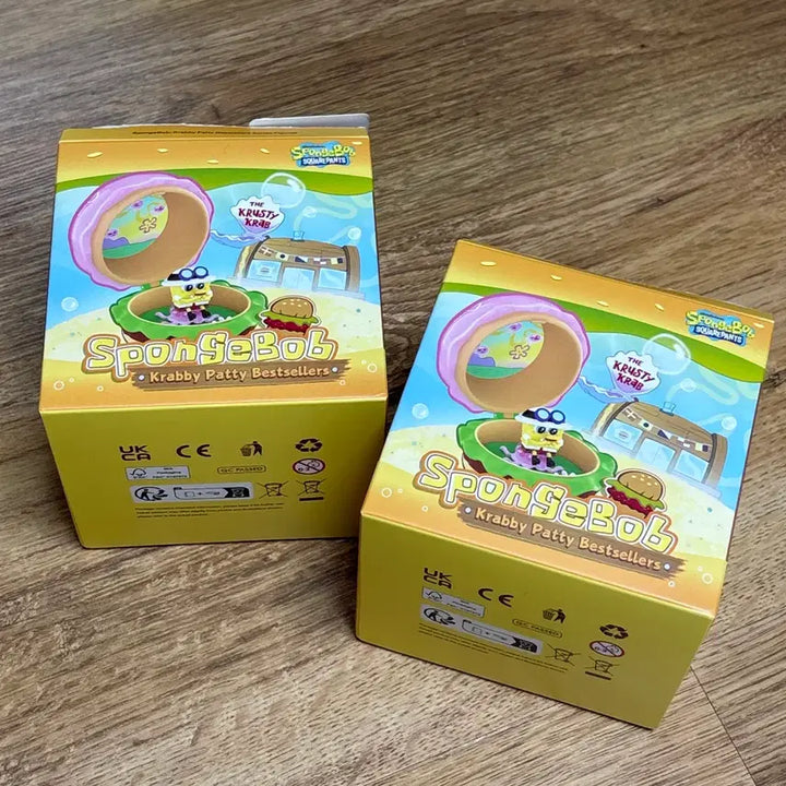 [BUNJANG] Pop Mart SpongeBob Krabby Patty Figure Mr. Krabs / 팝마트 스폰지밥버거 집게사장 무료배송(반택)