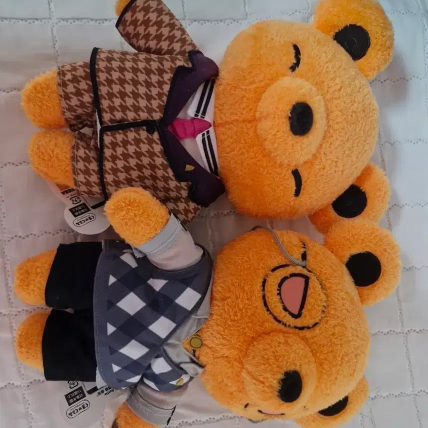 [BUNJANG] Hypnosis Mic Sasara &amp; Roso Kumagurumi (M) Big Bear Doll Bundle Set / 히프노시스 마이크 사사라, 로쇼 쿠마구루미(M) 빅쿠마 일괄