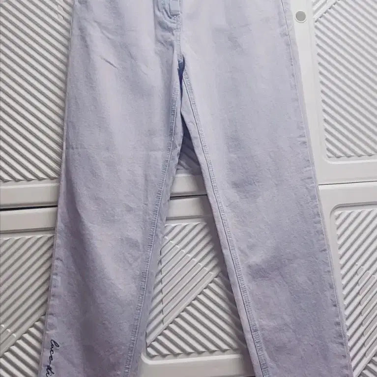[BUNJANG] It Michaa Purple Wide Denim Pants / 잇미샤 연보라 연청 데님 팬츠