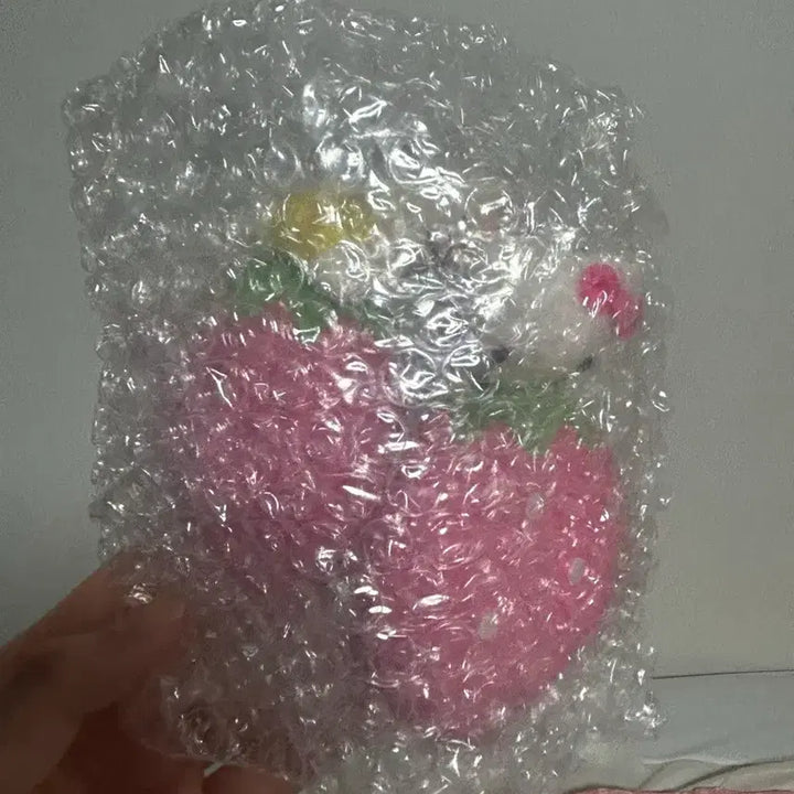 [BUNJANG] Vintage Ichigo Kitty Strawberry Charm / 고전 이치고 키티 딸기 걸이