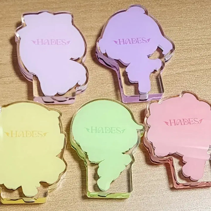 [BUNJANG] Hades Acrylic Stand 5 Set / (필름지 제거) 하데스 아크릴 스탠드 5종 세트