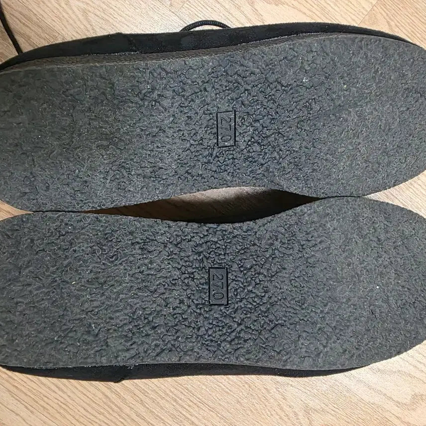 [BUNJANG] GU Suede Moccasins Black 270 / GU 모카신 270