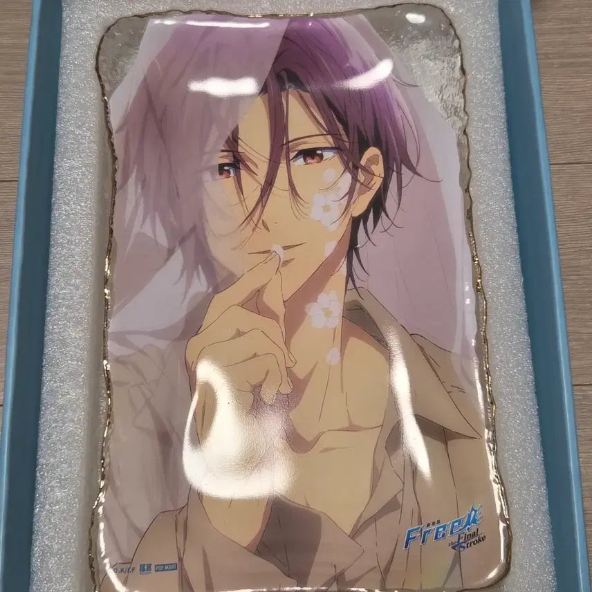 [BUNJANG] Pop Mart Free! Matsuoka Rin Plate / 오늘만)프리 free! 팝마트 쿠지 마츠오카 린 플레이트 접시