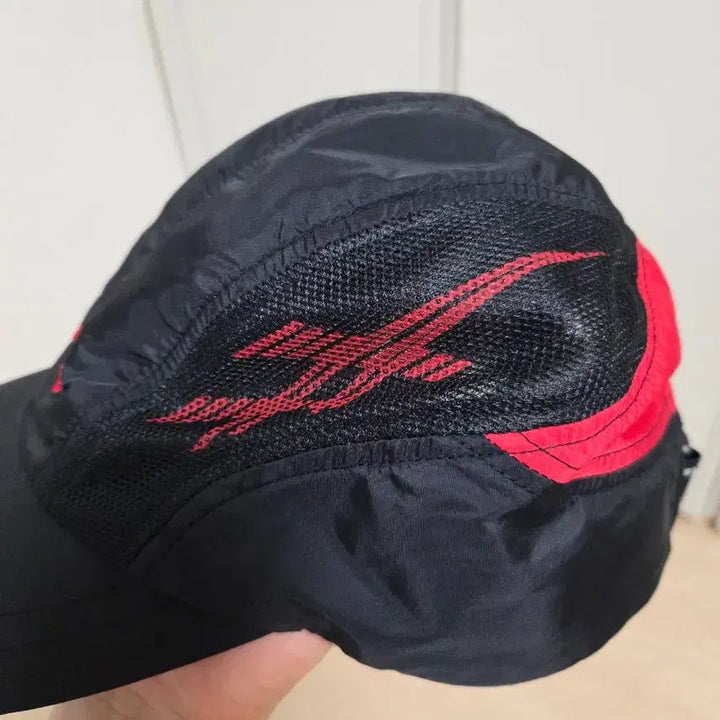 [BUNJANG] Asics Running Ball Cap Black / 아식스 런닝 볼캡 블랙 06년제조 올드스쿨