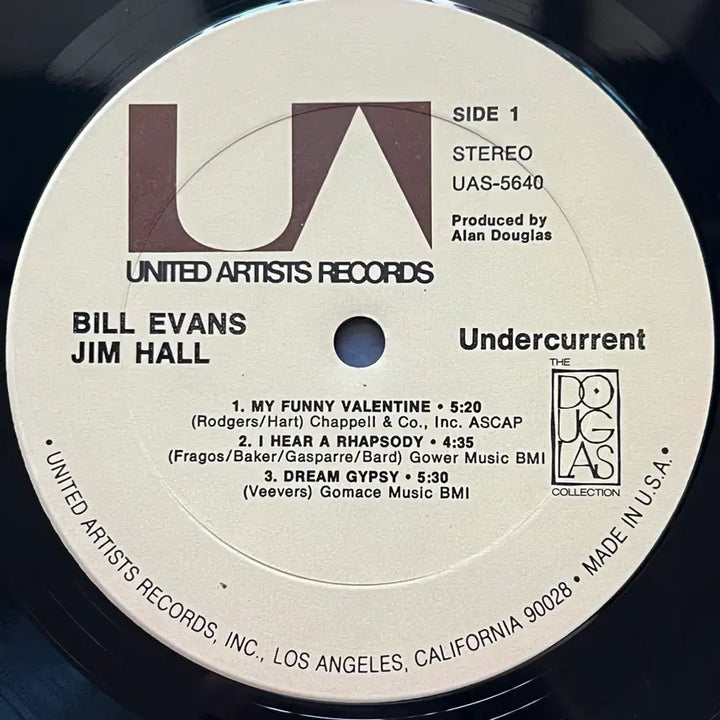 [BUNJANG] Bill Evans Jim Hall - Undercurrent LP (1972 US Pressing) / LP : Bill Evans Jim Hall - Undercurrent