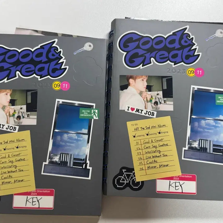 [BUNJANG] SHINee Key Solo Album Good &amp; Great Photocard / 샤이니 키 솔로 앨범 굿엔그레이트  굿엔그