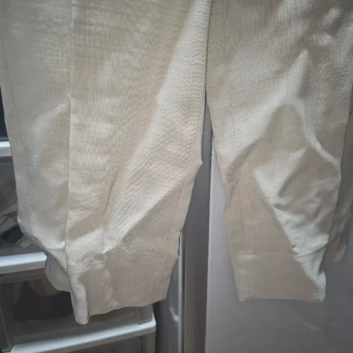 [BUNJANG] Lanvin Linen Pants Ivory / 랑방 린넨 바지 팝니다