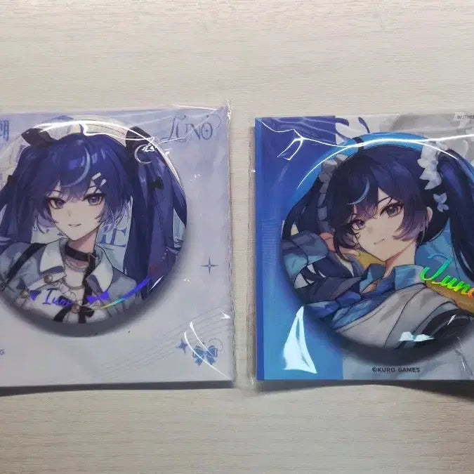 [BUNJANG] Kacokaco Lawson Collaboration Yuno Can Badge Bundle Set (Sealed) / 명조 [미개봉] Kacokaco 콜라보 캔뱃지 유노, 로손 콜라보 캔뱃지