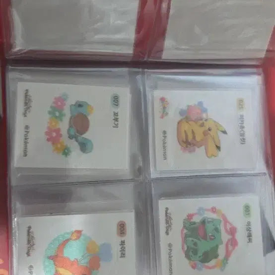 [BUNJANG] Pokemon Tteobuseal Lovely 30-Type Full Set with Mini Seal Book / 특가무배가능  포켓몬 띠부씰 러블리 30종 할로윈27종세트