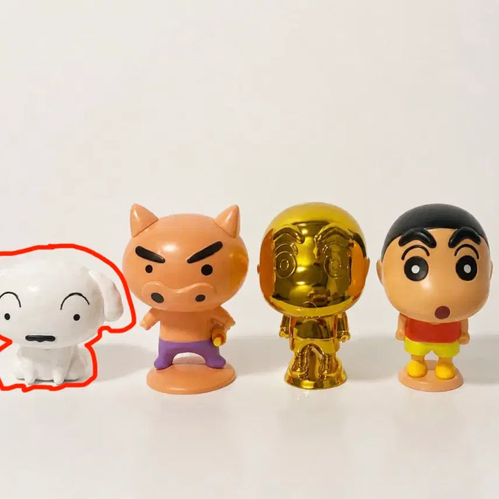 [BUNJANG] Bandai Crayon Shin-chan Shiro Capsule Toy / 반다이 짱구는 못말려 캡슐토이 흰둥이
