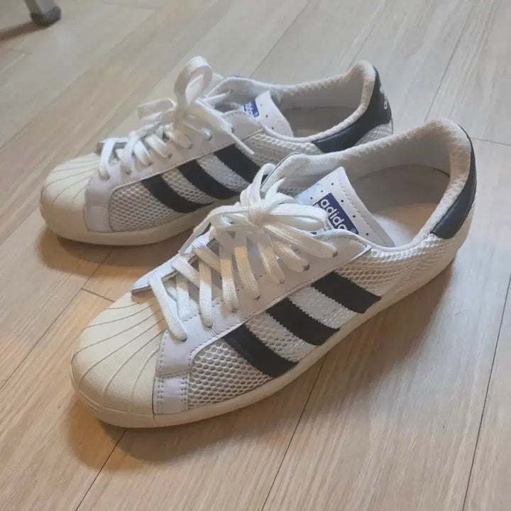 [BUNJANG] Adidas Superstar Mesh Sneakers / 아디다스   슈퍼스타 메쉬