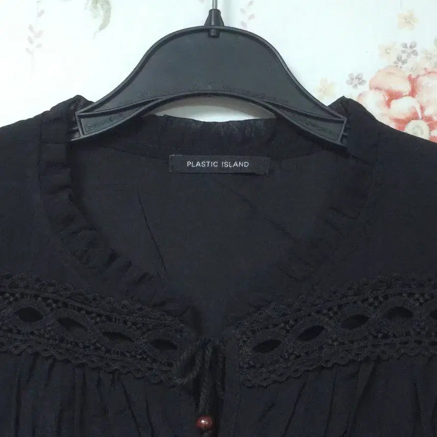 [BUNJANG] Plastic Island Long Dress Black / 25년 플라스틱 아일랜드 롱원피스