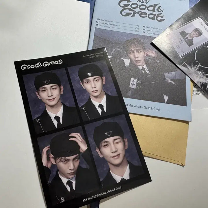 [BUNJANG] SHINee Key Solo Album GOOD&amp;GREAT Bundle Set / (일괄) 샤이니 키 솔로 앨범 굿엔그 굿앤그 두 버전 일괄