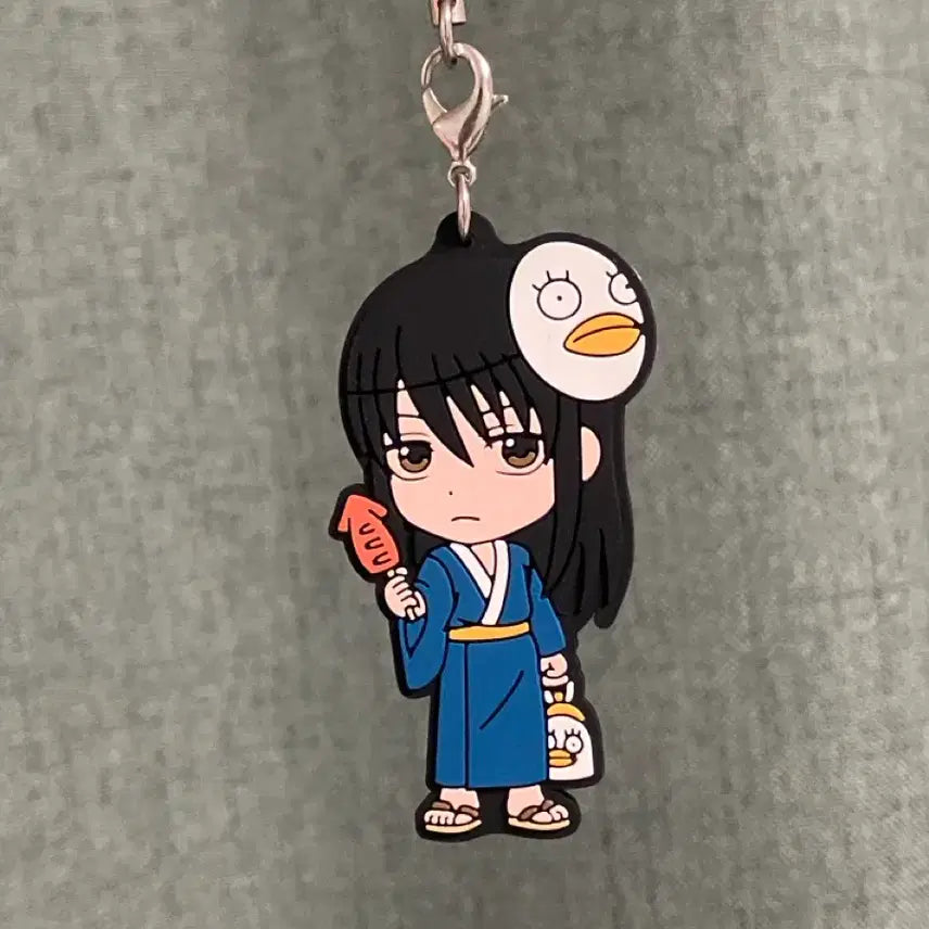 [BUNJANG] Gintama Katsura Keychain Charm / 은혼 카츠라 키링 굿즈